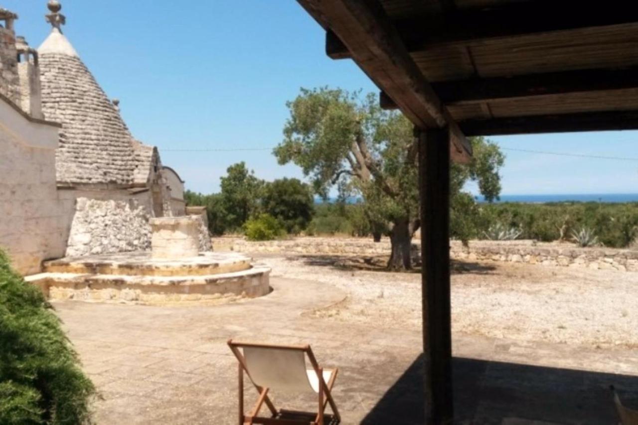 Villa 4 Trulli, Sea View, Vista Mare, Isolata Ostuni Eksteriør billede