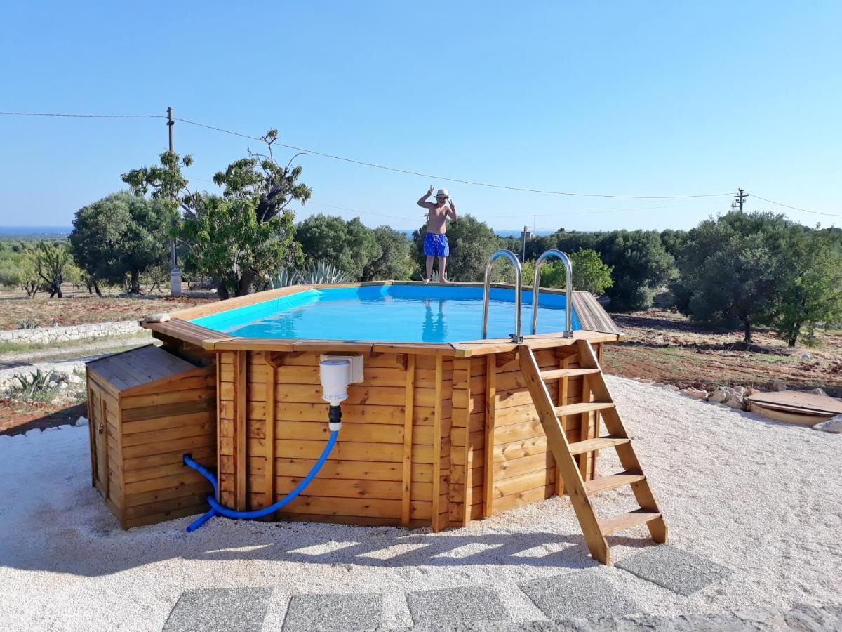 Villa 4 Trulli, Sea View, Vista Mare, Isolata Ostuni Eksteriør billede